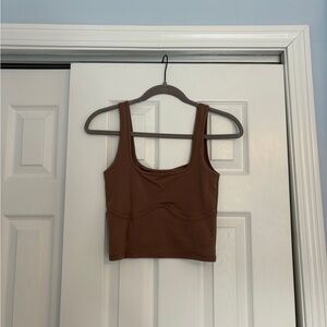 Abercrombie & Fitch Brown Tank Top